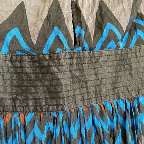 ZARA 100% Silk Cocktail Dress V Neck Sleeveless Women’s Cocktail Dress Mini Smal - Picture 10 of 14